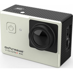 "EasyPix Goxtreme Vision+ Action Camera 4K Ultra HD Υποβρύχια (με Θήκη) με WiFi 4K Ασημί με Οθόνη 2""" EasyPix Goxtreme Vision+ Action Camera 4K Ultra HD Υποβρύχια (με Θήκη) με WiFi 4K Ασημί με Οθόνη 2"