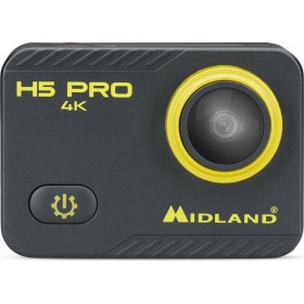 "Midland H5 PRO Action Camera 4K Ultra HD Υποβρύχια (με Θήκη) με WiFi Μαύρη με Οθόνη 2""" Midland H5 PRO Action Camera 4K Ultra HD Υποβρύχια (με Θήκη) με WiFi Μαύρη με Οθόνη 2"