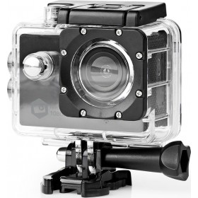 "Nedis ACAM21BK Action Camera HD (720p) Υποβρύχια με WiFi Μαύρη με Οθόνη 2""" Nedis ACAM21BK Action Camera HD (720p) Υποβρύχια με WiFi Μαύρη με Οθόνη 2"