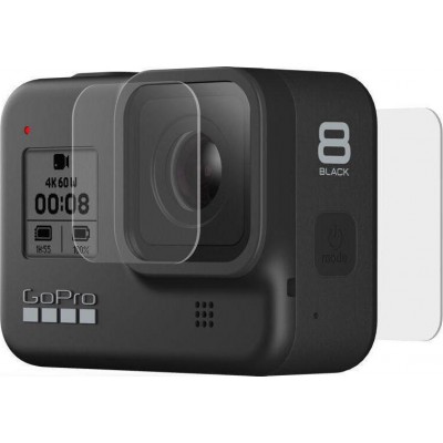 GoPro Tempered Glass Lens + Screen Protectors για Action Cameras GoPro Hero8 BlackΚωδικός: AJPTC-001 