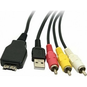 Καλώδιο Δεδομένων USB AV Cable for Sony VMC-MD2 Cyber-shot DSC-HX1 RCA DSC-H20 DSC-W290 DSC-W220