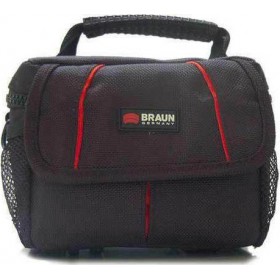 Braun Phototechnik Τσάντα Ώμου Βιντεοκάμερας Asmara C300 83508 σε Μαύρο Χρώμα Braun Phototechnik Τσάντα Ώμου Βιντεοκάμερας Asmara C300 83508 σε Μαύρο Χρώμα