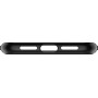 Spigen Rugged Armor Back Cover Σιλικόνης Matte Black (iPhone 11)