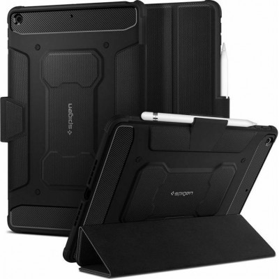 Spigen Rugged Armor Pro Μαύρο (iPad 2019 10.2")