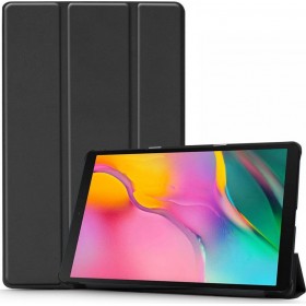 Tri-Fold Smartcase Flip Cover Μαύρο (Galaxy Tab A 10.1 2019)