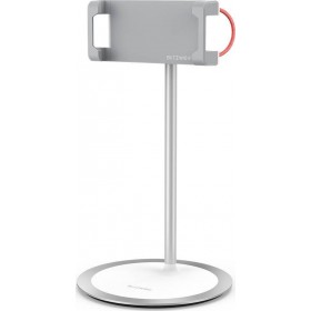 BlitzWolf BW-TS2 Βάση Tablet Γραφείου έως 12.9" σε Ασημί χρώμα