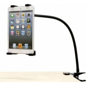 Μεταλλική Περιστρεφόμενη Βάση Tablet με Βραχίονα έως 9.7" σε Μαύρο χρώμα