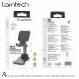 Lamtech 2in1 Folding Βάση Tablet Γραφείου έως 10" σε Μαύρο χρώμα