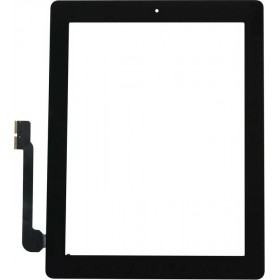 Μηχανισμός Αφής & Home Button Μαύρο (iPad 3/4) Μηχανισμός Αφής & Home Button Μαύρο (iPad 3/4)