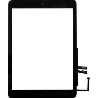 Μηχανισμός Αφής &amp Home Button Μαύρο (iPad 9.7 2018)