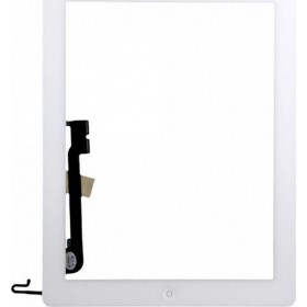 Μηχανισμός Αφής & Home Button Λευκό (iPad 4) Μηχανισμός Αφής & Home Button Λευκό (iPad 4)
