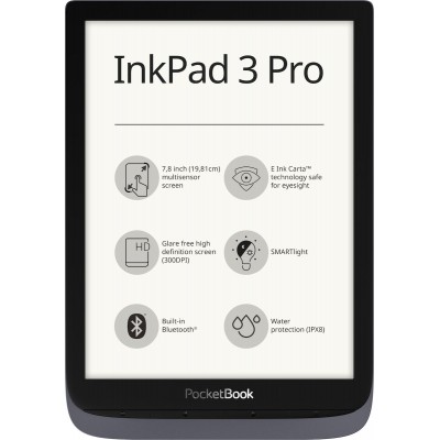 Pocketbook InkPad 3 Pro με Οθόνη Αφής 7.8" (16GB) Γκρι