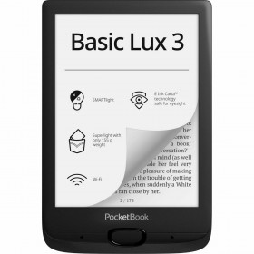 "Pocketbook Basic Lux 3 με Οθόνη Αφής 6"" (8GB) Μαύρο" Pocketbook Basic Lux 3 με Οθόνη Αφής 6" (8GB) Μαύρο