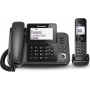 Panasonic KX-TGF310 Ασύρματο Τηλέφωνο Duo με Aνοιχτή Aκρόαση Μαύρο