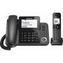 Panasonic KX-TGF310 Ασύρματο Τηλέφωνο Duo με Aνοιχτή Aκρόαση Μαύρο