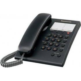 Panasonic KX-TS550 Ενσύρματο Τηλέφωνο Γραφείου Μαύρο