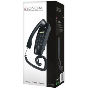 Sonora CP-002 Ενσύρματο Τηλέφωνο Γόνδολα Μαύρο Sonora CP-002 Ενσύρματο Τηλέφωνο Γόνδολα Μαύρο