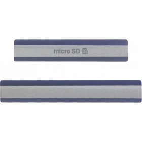 Κάλυμμα Θύρας Σετ 2 Σε 1 για Sony Xperia Z2 Μωβ