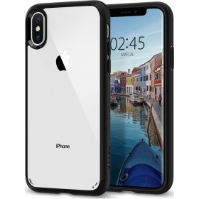 Spigen Ultra Hybrid Back Cover Πλαστικό Μαύρο Matte Black (iPhone X / Xs) Spigen Ultra Hybrid Back Cover Πλαστικό Μαύρο Matte Black (iPhone X / Xs)
