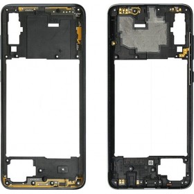 Μεσαίο Πλαίσιο Middle Frame για Samsung Galaxy A70 2019 A705F - Χρώμα: Μαύρο