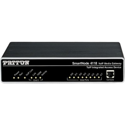 Patton SN4118/4JS4JO/EUI VoIP Gateway με 4 FXS και 1 Ethernet