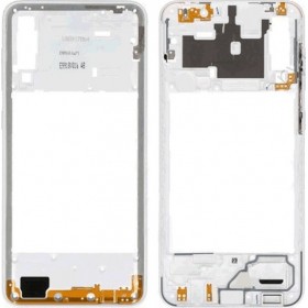 Μεσαίο Πλαίσιο Λευκό για Galaxy A30s