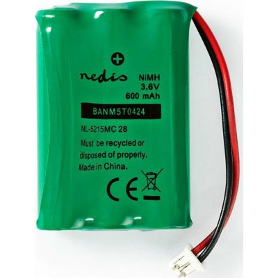 Nedis Επαναφορτιζόμενη Μπαταρία Ni-MH 3.6V 600mAh