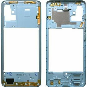 Samsung Μεσαίο Πλαίσιο Μπλε για Galaxy A51