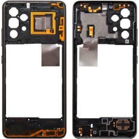 Samsung Μεσαίο Πλαίσιο Μαύρο για Galaxy A32 4G