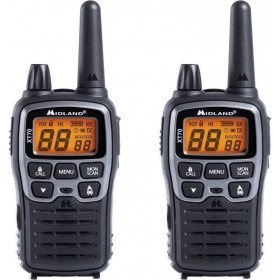 Midland XT70 Ασύρματος Πομποδέκτης PMR Σετ 2τμχ Σε Ασημί Χρώμα Midland XT70 Ασύρματος Πομποδέκτης PMR Σετ 2τμχ Σε Ασημί Χρώμα
