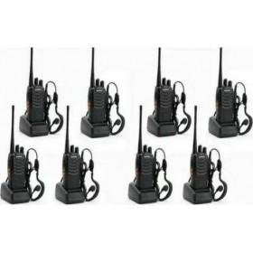 Baofeng BF-888S Ασύρματος Πομποδέκτης UHF/VHF 5W Σετ 8τμχ
