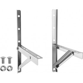 TOOL-0067 Επιτοίχιες Βάσεις Κλιματιστικού 41x46cm Inox 2τμχ TOOL-0067 Επιτοίχιες Βάσεις Κλιματιστικού 41x46cm Inox 2τμχ