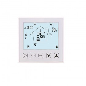 Eurolamp 147-44030 Ψηφιακός Θερμοστάτης Smart με Wi-Fi Eurolamp 147-44030 Ψηφιακός Θερμοστάτης Smart με Wi-Fi