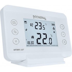 General Life HT 300S Set Ψηφιακός Θερμοστάτης με Οθόνη Αφής General Life HT 300S Set Ψηφιακός Θερμοστάτης με Οθόνη Αφής