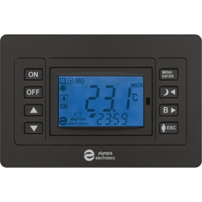 Olympia Electronics BS-812/A Ψηφιακός Θερμοστάτης με Οθόνη Αφής