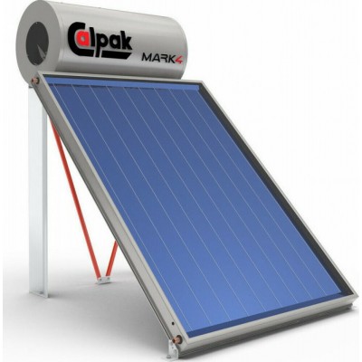 Calpak Mark 4 Ηλιακός Θερμοσίφωνας 200lt/3m² Glass Διπλής Ενέργειας με Επιλεκτικό Συλλέκτη