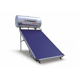 Pyramis Premium Ηλιακός Θερμοσίφωνας 160lt/2.3m² Glass Διπλής Ενέργειας με Επιλεκτικό Συλλέκτη Pyramis Premium Ηλιακός Θερμοσίφωνας 160lt/2.3m² Glass Διπλής Ενέργειας με Επιλεκτικό Συλλέκτη
