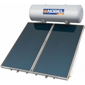 Nobel Aelios CUS Ηλιακός Θερμοσίφωνας 160lt/3m² Glass Διπλής Ενέργειας με Επιλεκτικό Συλλέκτη