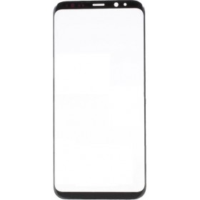 Τζαμάκι οθόνης Lens για Samsung Galaxy S8 G950F - Χρώμα: Μαύρο