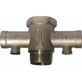 Διπλή (Σταυρός) 1/2" 12-14bar Βαλβίδα Ασφαλείας Ηλιακού Θερμοσίφωνα