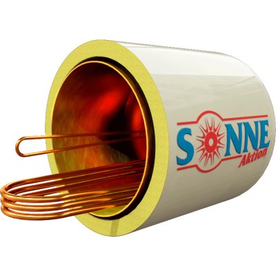 Sonne Boiler Ηλιακού 300lt Glass Τριπλής Ενέργειας