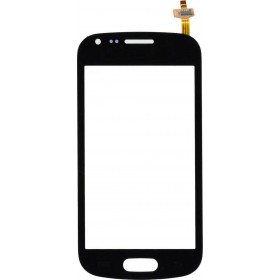 Μηχανισμός Αφής για Samsung S7560 Galaxy Trend (C-Type) με Κόλλα (Μαύρο)