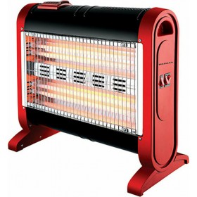 Telemax QH-1601 Σόμπα Χαλαζία με Ανεμιστήρα 1600W Red Telemax QH-1601 Σόμπα Χαλαζία με Ανεμιστήρα 1600W Red