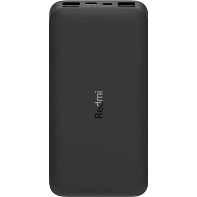 Xiaomi Redmi Power Bank 10000mAh 5W με 2 Θύρες USB-A Μαύρο