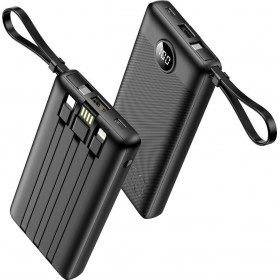 Veger VP1116 Power Bank 10000mAh με Θύρα USB-A και Θύρα USB-C Μαύρο Veger VP1116 Power Bank 10000mAh με Θύρα USB-A και Θύρα USB-C Μαύρο