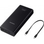 Samsung Power Bank 20000mAh 25W με Θύρα USB-A και 2 Θύρες USB-C Power Delivery Dark Grey