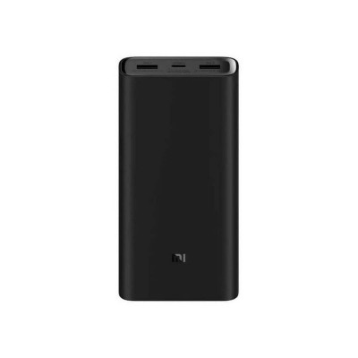 Xiaomi Mi Power Bank 20000mAh 50W με 2 Θύρες USB-A και Θύρα USB-C Μαύρο