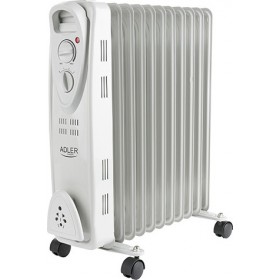Adler AD-7809 Καλοριφέρ Λαδιού με 11 φέτες 2500W Adler AD-7809 Καλοριφέρ Λαδιού με 11 φέτες 2500W