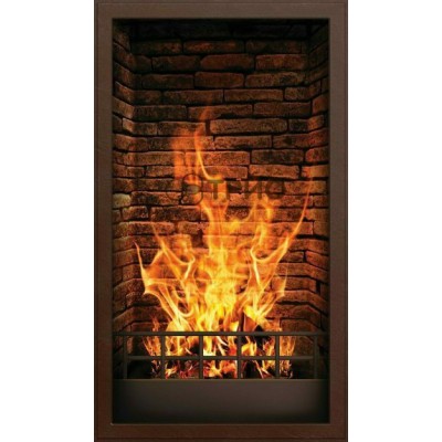 Trio Lighting Fireplace Πάνελ Υπέρυθρης Θέρμανσης 420W Τοίχου 98x57cm