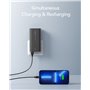 Veger ACE100 Power Bank 10000mAh 20W με 2 Θύρες USB-A και Θύρα USB-C Power Delivery / Quick Charge 3.0 Μαύρο